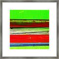 Textures And Colors Framed Print