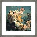 The Abduction Of Deianeira By The Centaur Nessus Framed Print