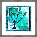 The Abstract Tree Framed Print