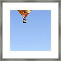 The Air Up There... Framed Print