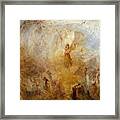 The Angel Standing In The Sun Framed Print
