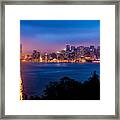 The Bay Bridge Framed Print