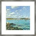The Bay Of Douarnenez Framed Print
