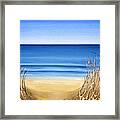 The Beach Framed Print