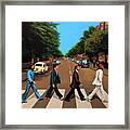 The Beatles Abbey Road Framed Print