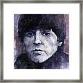 The Beatles Paul Mccartney Framed Print