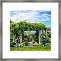 The Beauty Of Wave Hill Framed Print