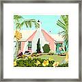 The Bermuda Cottage Framed Print