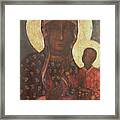 The Black Madonna Of Jasna Gora Framed Print