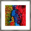 The Blue Between Framed Print by Michelle Wrighton