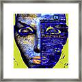 The Blue Side Framed Print