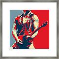 The Boss Framed Print