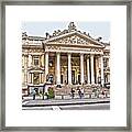 The Bourse In Brussels Framed Print