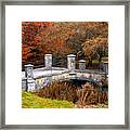 The Bridge To Autumn By Mike Hope Framed Print