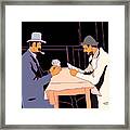The Card Players Framed Print
