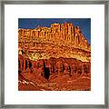 The Castle Capitol Reef National Park Utah Framed Print