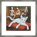 The Cat Framed Print