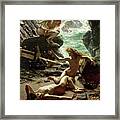 The Cave Of The Storm Nymphs Framed Print