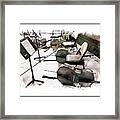 The Cello Section Framed Print