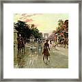 The Champs Elysees - Paris Framed Print