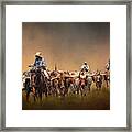 The Chisolm Trail Framed Print