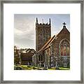 The Church At West Newton, Sandringham, Norfolk, Uk Framed Print