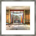 The Church Of The Former Summer Vacation Building - La Chiesa Dell'ex Colonia Marina Framed Print
