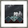 The Cloud Factory Framed Print