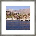 The Coast Of Zingaro Reserve Framed Print