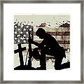 The Cost Of Freedom Framed Print