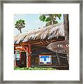 The Cottage On Siesta Key Framed Print