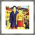 The Couple By Powerstation Framed Print