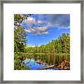 The Cove At Nicks Lake Framed Print