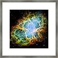 The Crab Nebula Framed Print