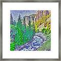 The Crystal River Around Redstone Colorado Framed Print