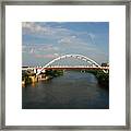 The Cumberland River In Nashville Framed Print