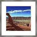 The Delicate Arch Framed Print