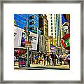 The Dirty Old City -nyc Framed Print