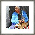 The Doll Maker From Cabo Framed Print