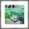 The Doll With The Fishes Framed Print