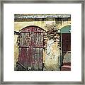 The Doors Of San Juan Framed Print