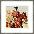 The Duke Framed Print