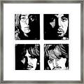 The Fab Four Framed Print