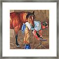 The Farrier Framed Print