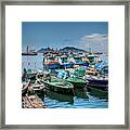 The Fishing Boats Of Cheung Chau Framed Print