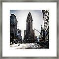 The Flatiron Building - New York - Travel Photography Framed Print