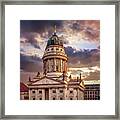 The French Church In Berlin 1 Framed Print