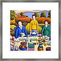 The Garden Party Framed Print