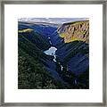 The Geavvu Canyon Afternoon Framed Print