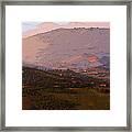 The Gentle Hills Of Italy Framed Print
